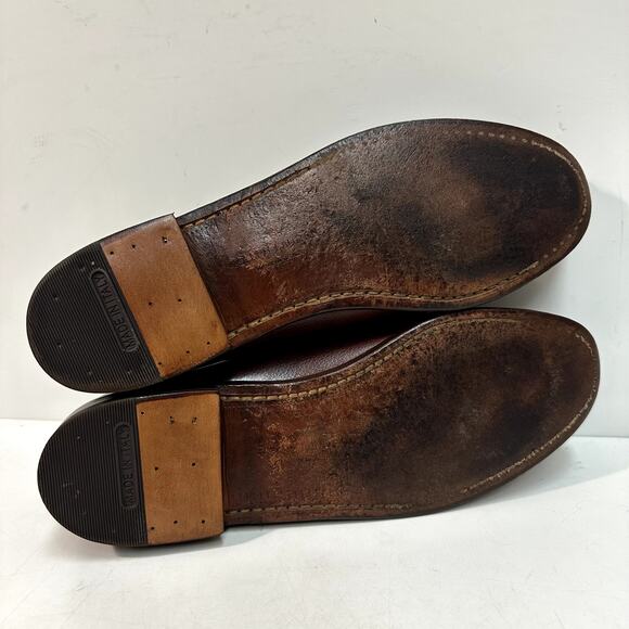 NEW HEELS Rancourt & Co. x Ralph Lauren Camp Loafer Moc Made in Maine, USA 9.5 - Picture 2 of 13